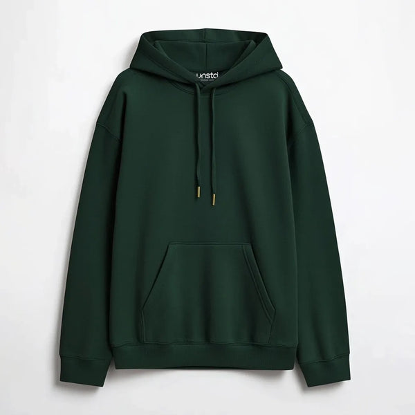 Solid Hoodie in Periwinkle Blue