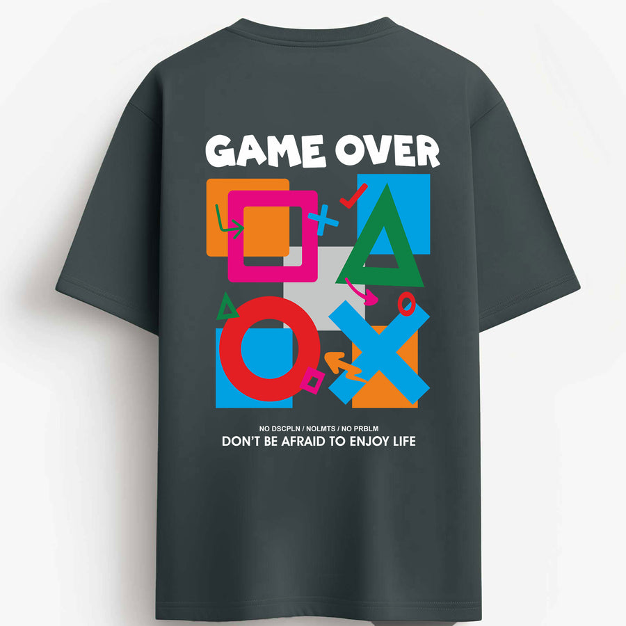Tic Tac Game Over Plus Size T-shirt