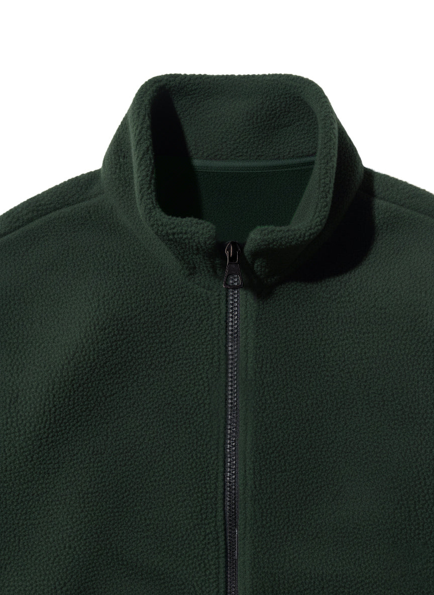 Fleece Heavy Weight Plus size Zipper Jacket
