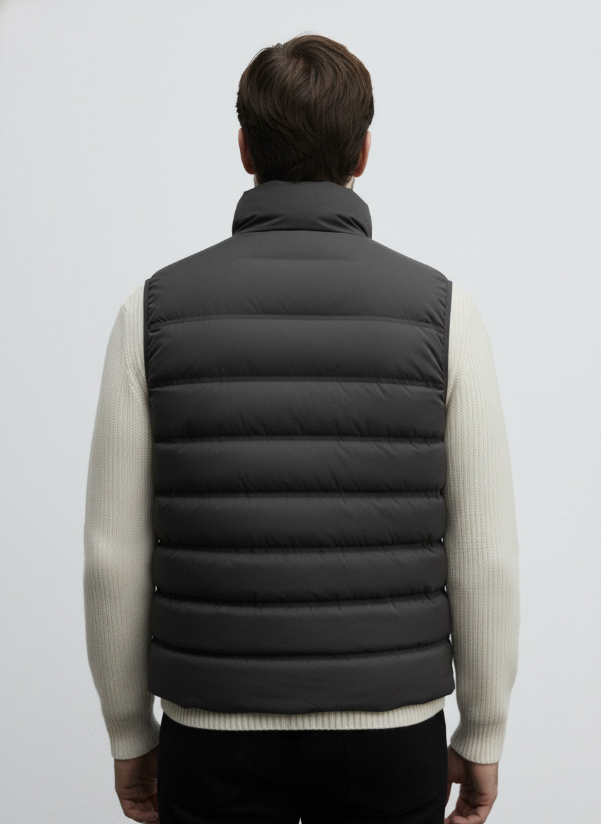 Half Sleeves Puffer Jacket