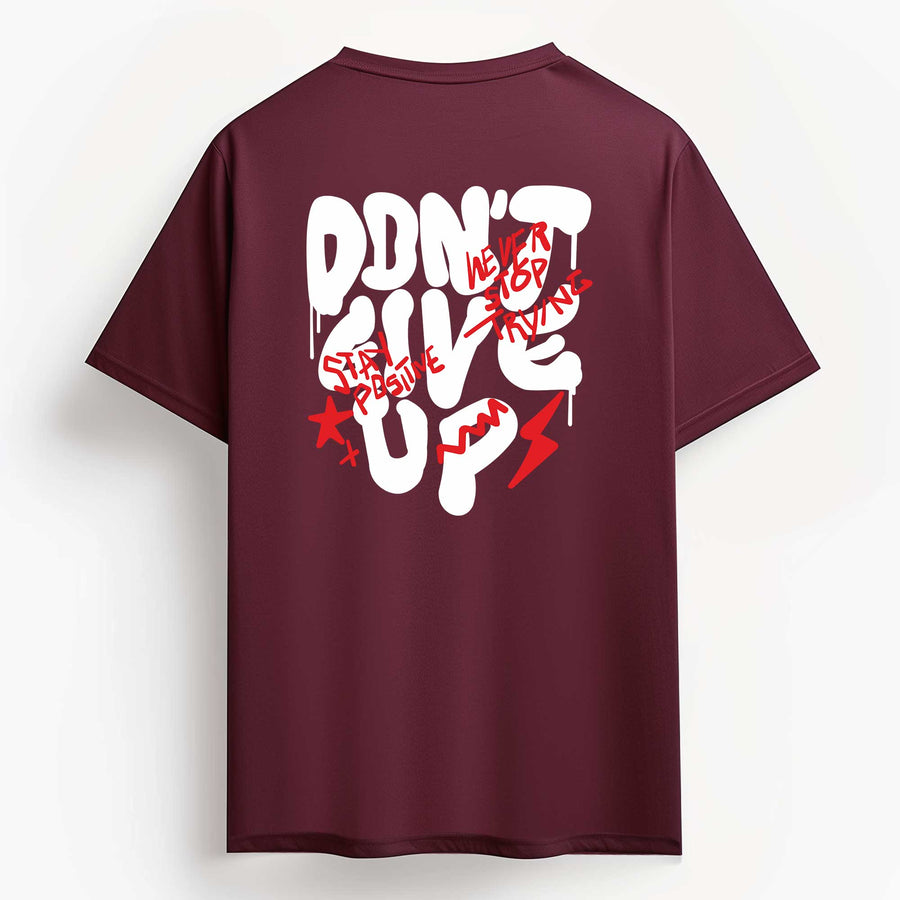 Don't Give Up Plus Size T-shirt