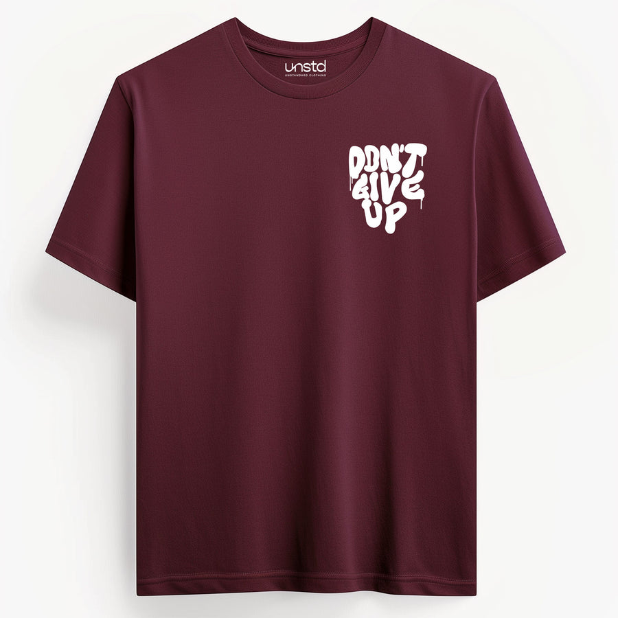 Don't Give Up Plus Size T-shirt