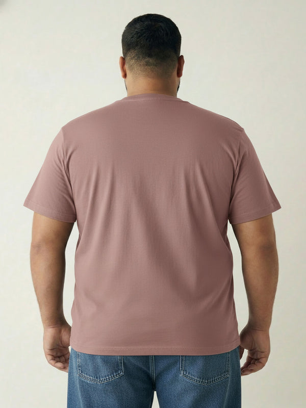Beach Bear Men T-shirt in Mauve