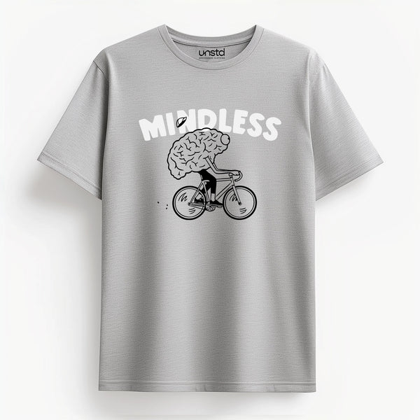 Mindless T-Shirt in Melange Grey