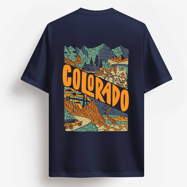 Colorado T-shirt in Navy Blue