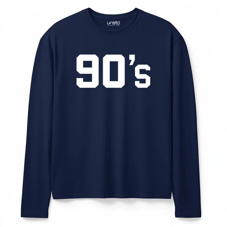 90's Plus Size Full Sleeve T-shirt
