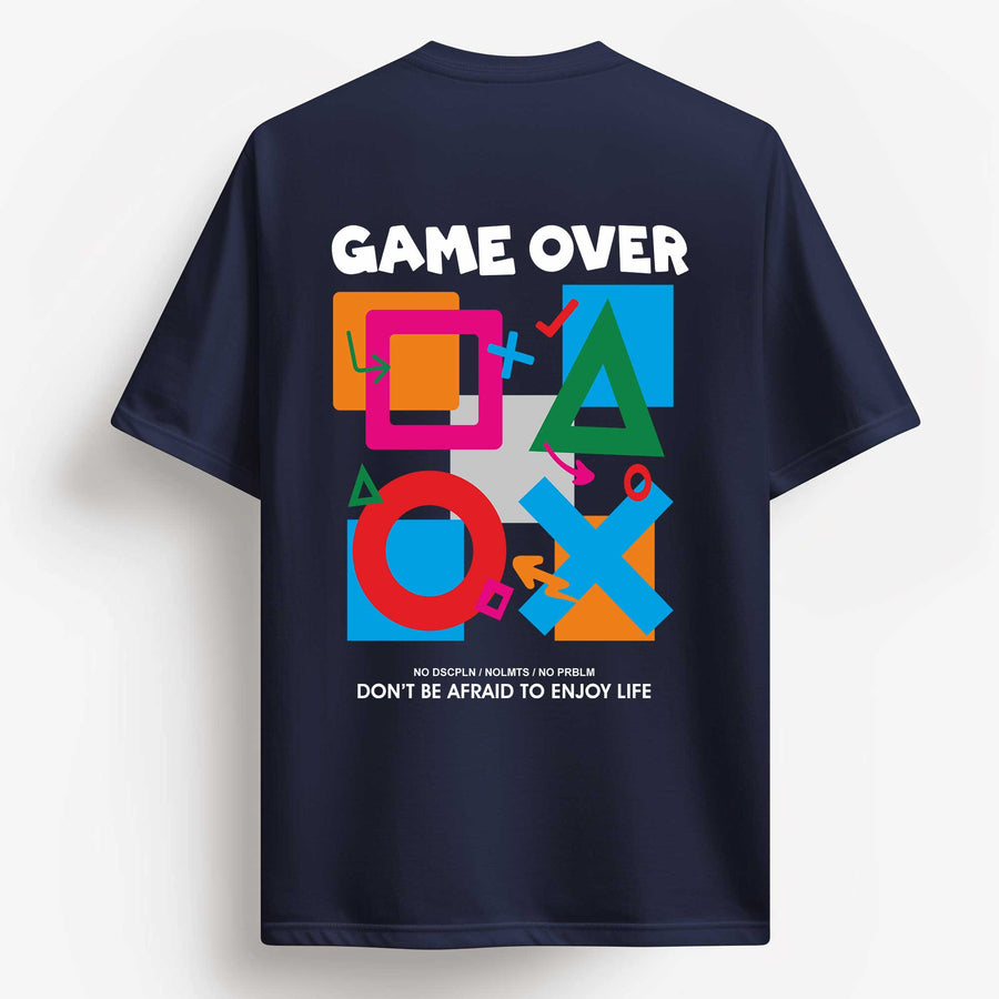 Tic Tac Game Over Plus Size T-shirt