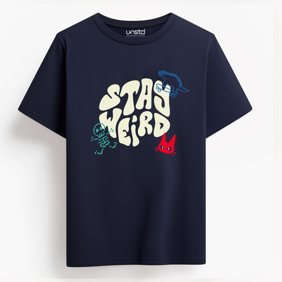 Stay Werid Plus Size T-shirt