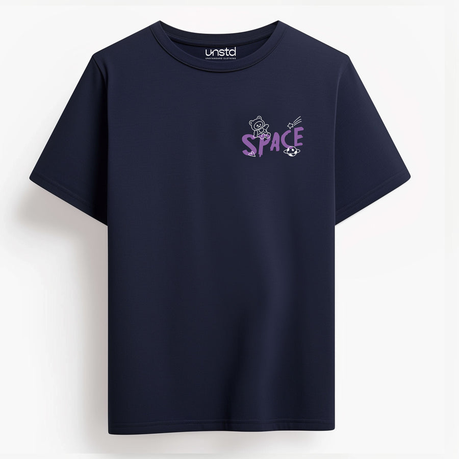 Purple Space Plus Size T-shirt