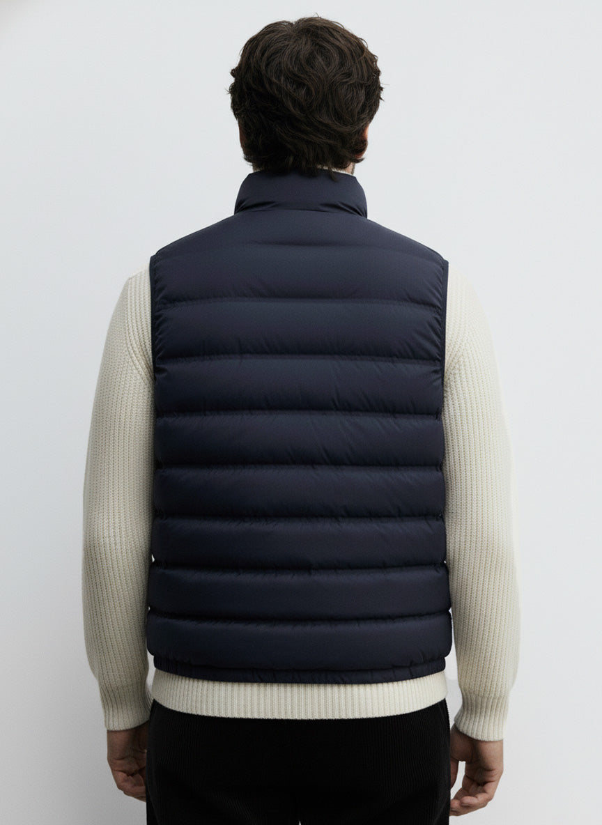 Half Sleeves Puffer Jacket