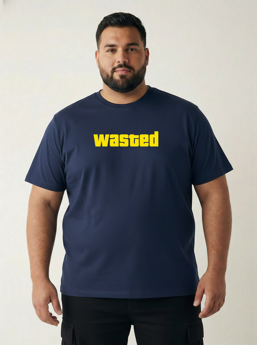 Wasted Plus Size Men T-shirt