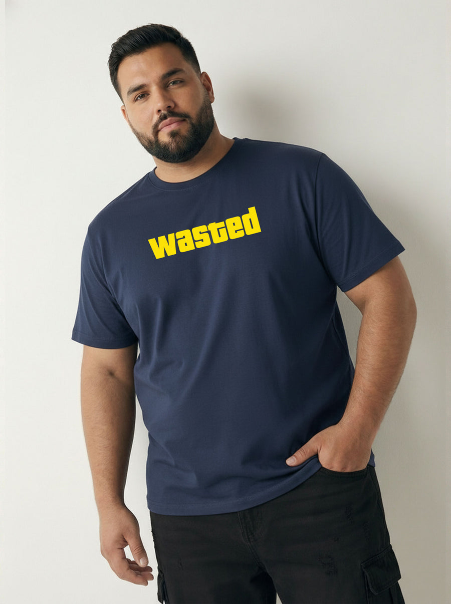 Wasted Plus Size Men T-shirt