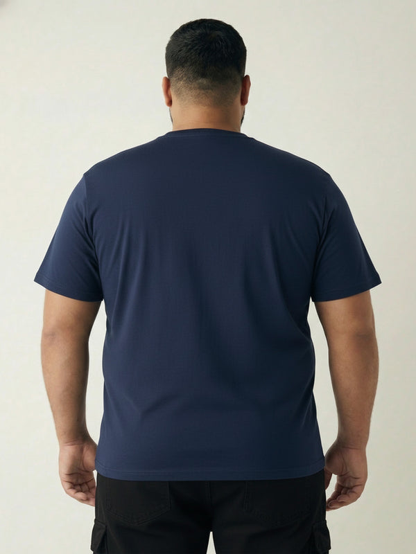 Zero Fox Given Men T-shirt in Navy Blue