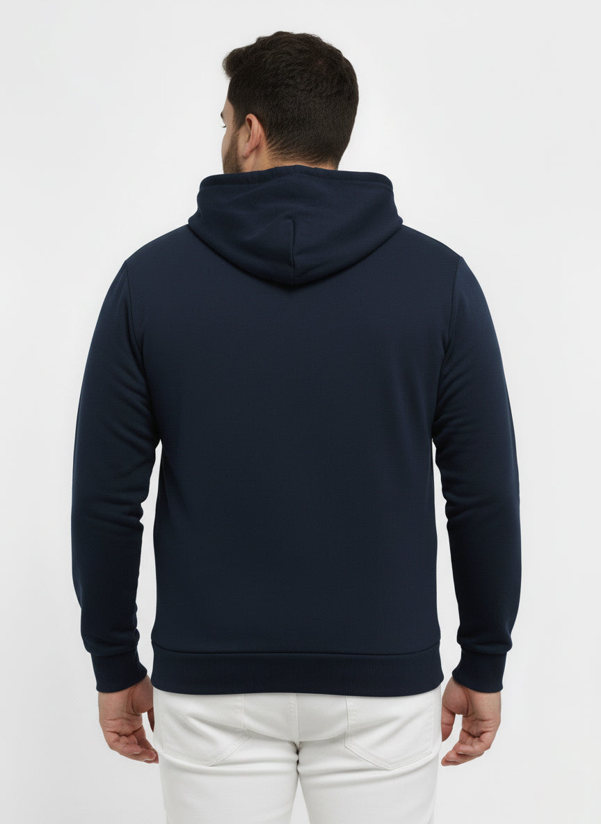 Solid Plus Size Hoodie
