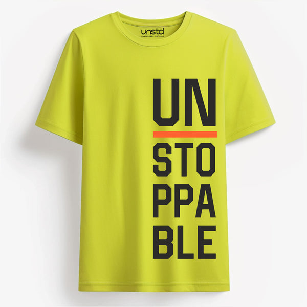 Unstoppable T-shirt in Neon Green