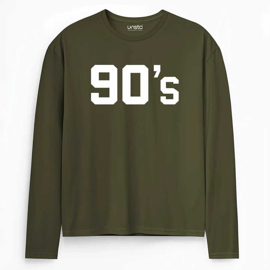90's Plus Size Full Sleeve T-shirt