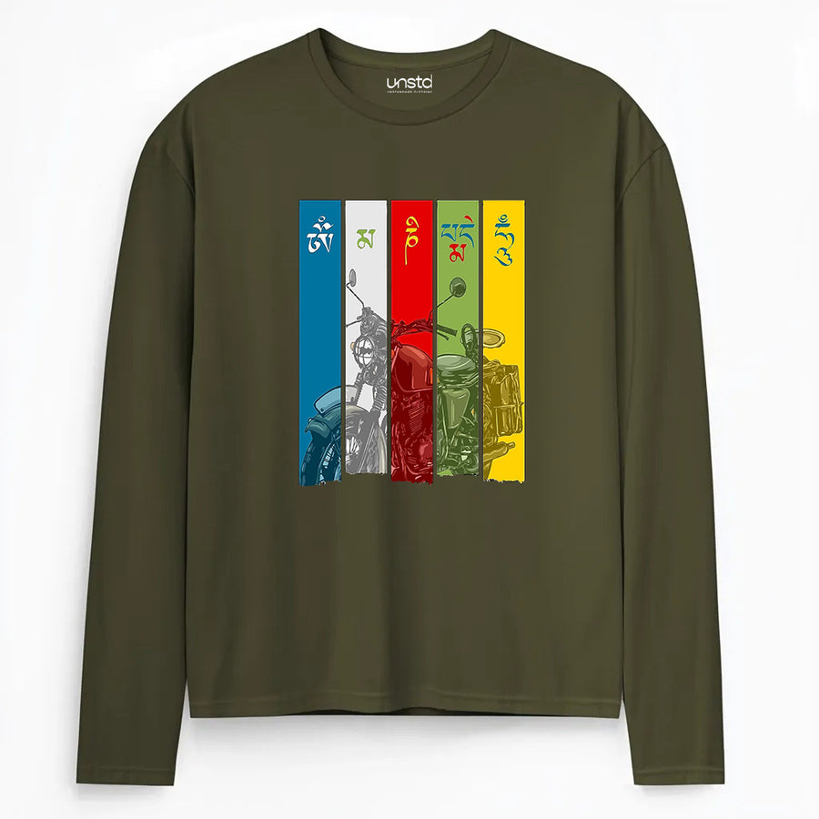 Om Mane Padme Hum Plus Size Full Sleeve T-shirt