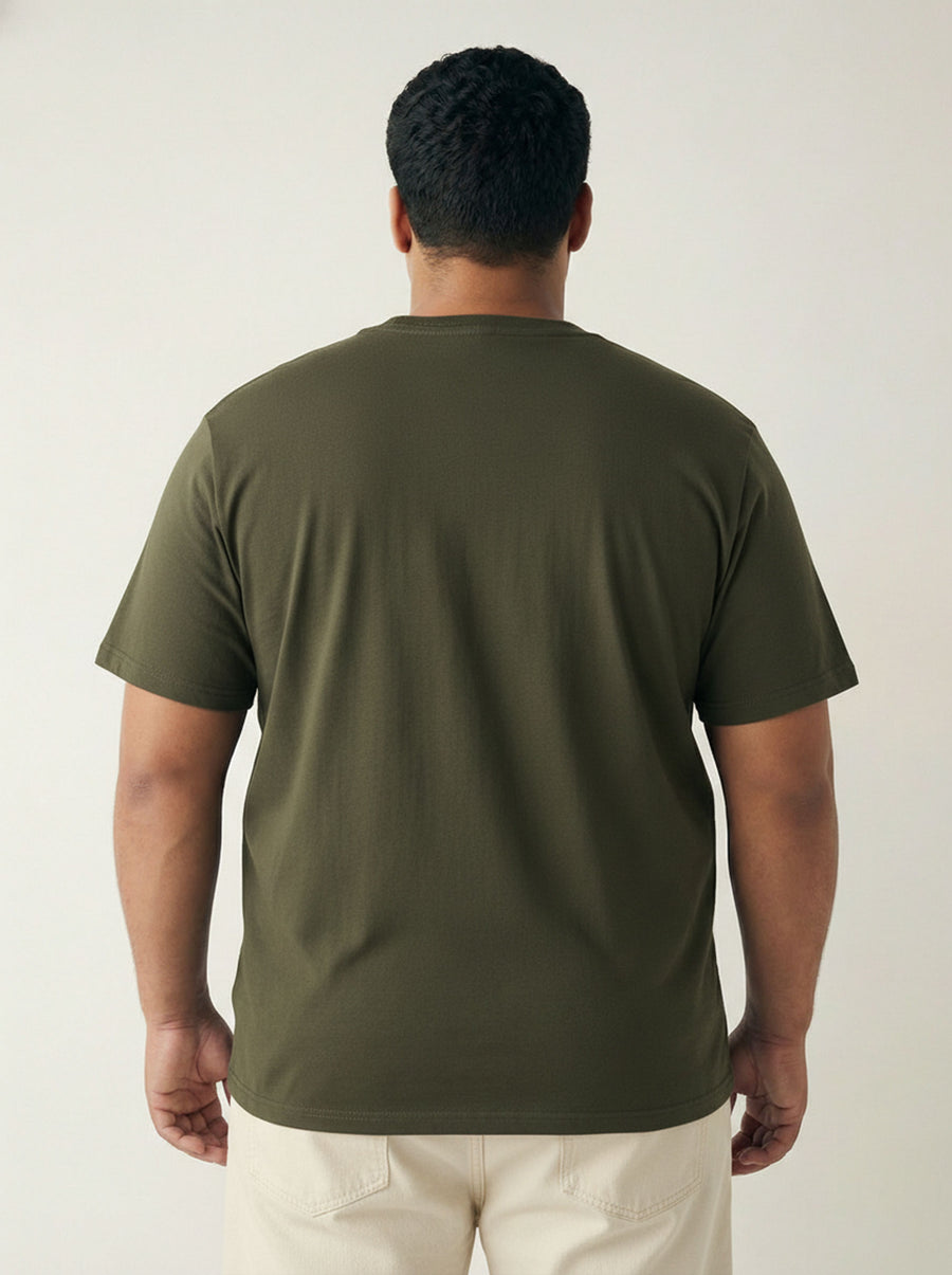 India Plus Size Men T-shirt