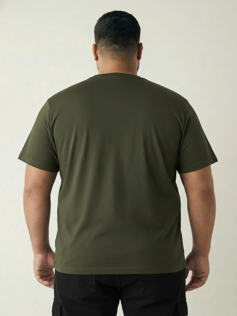 Zero Fox Given Plus Size Men T-shirt