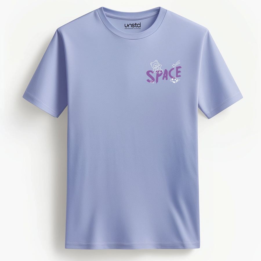Purple Space Plus Size T-shirt