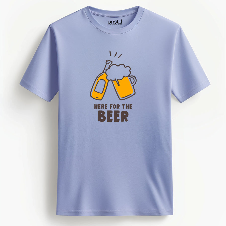 Here for the beer Plus Size T-Shirt
