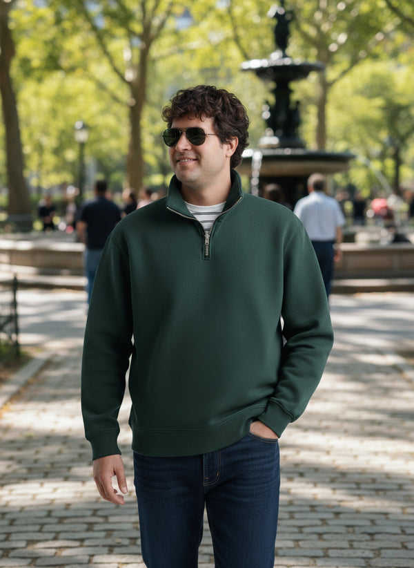 Premium Quarter-Zip Sweatshirt