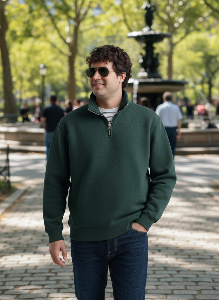 Premium Quarter-Zip Sweatshirt