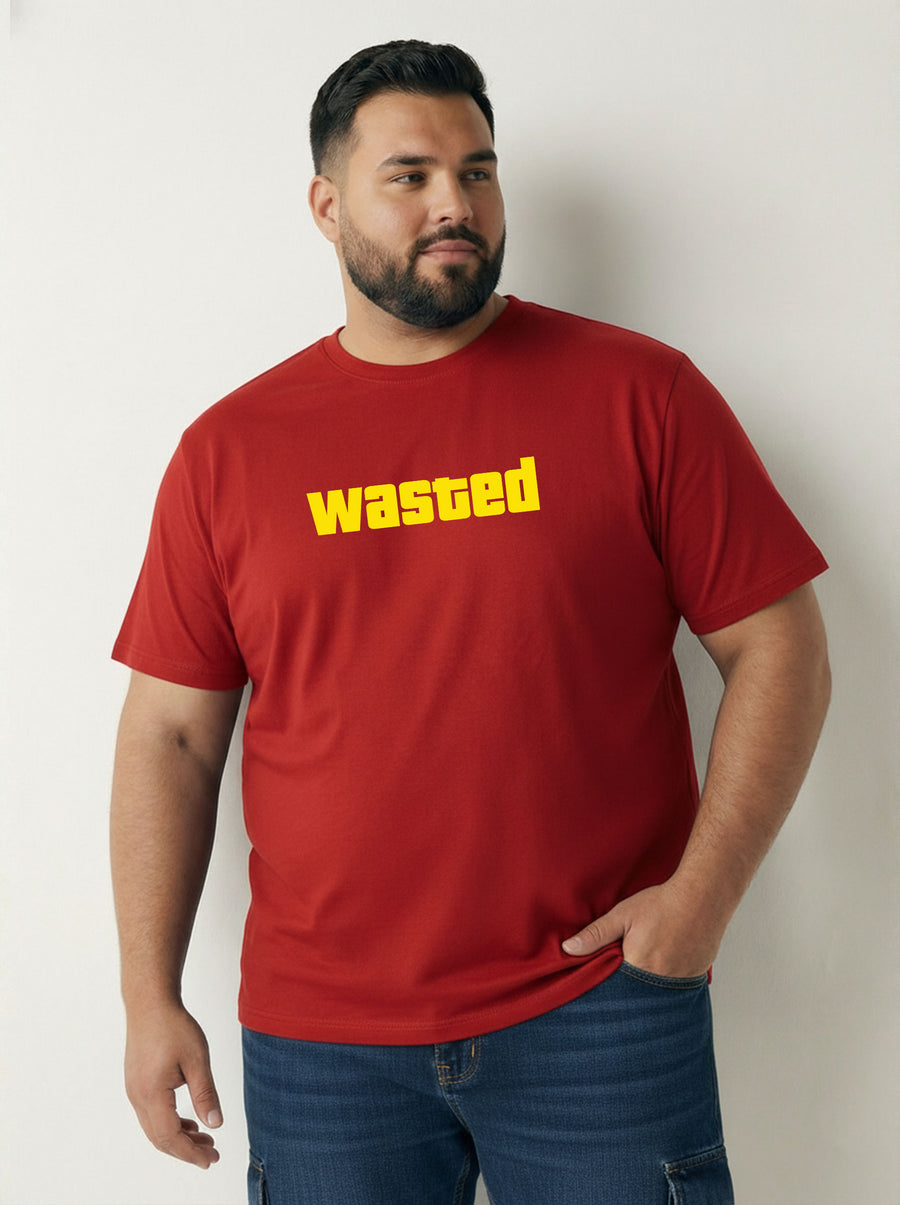 Wasted Plus Size Men T-shirt