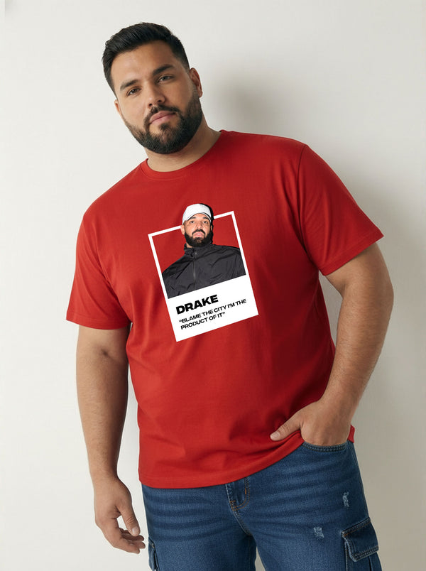 Drake Men T-shirt in Red