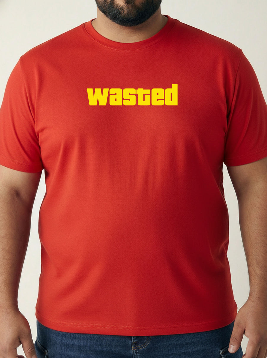 Wasted Plus Size Men T-shirt