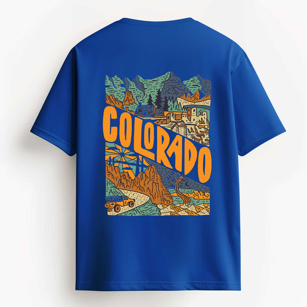 Colorado T-shirt in Royal Blue