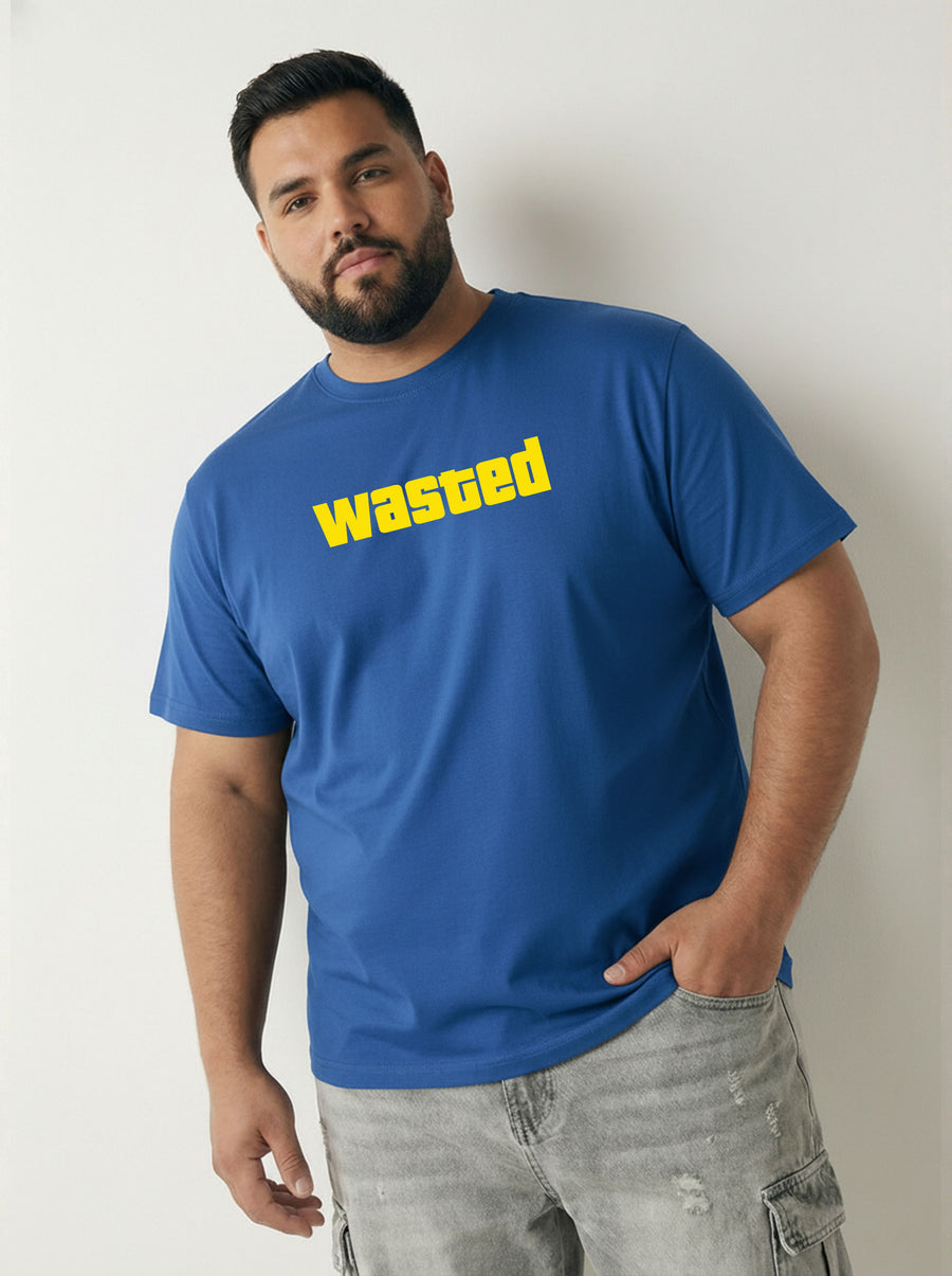 Wasted Plus Size Men T-shirt
