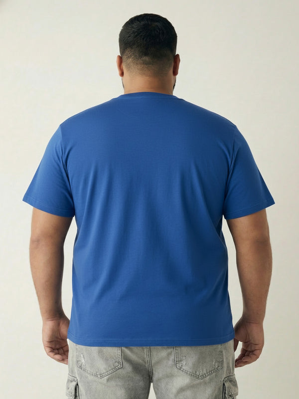 Zero Fox Given Men T-shirt in Royal Blue