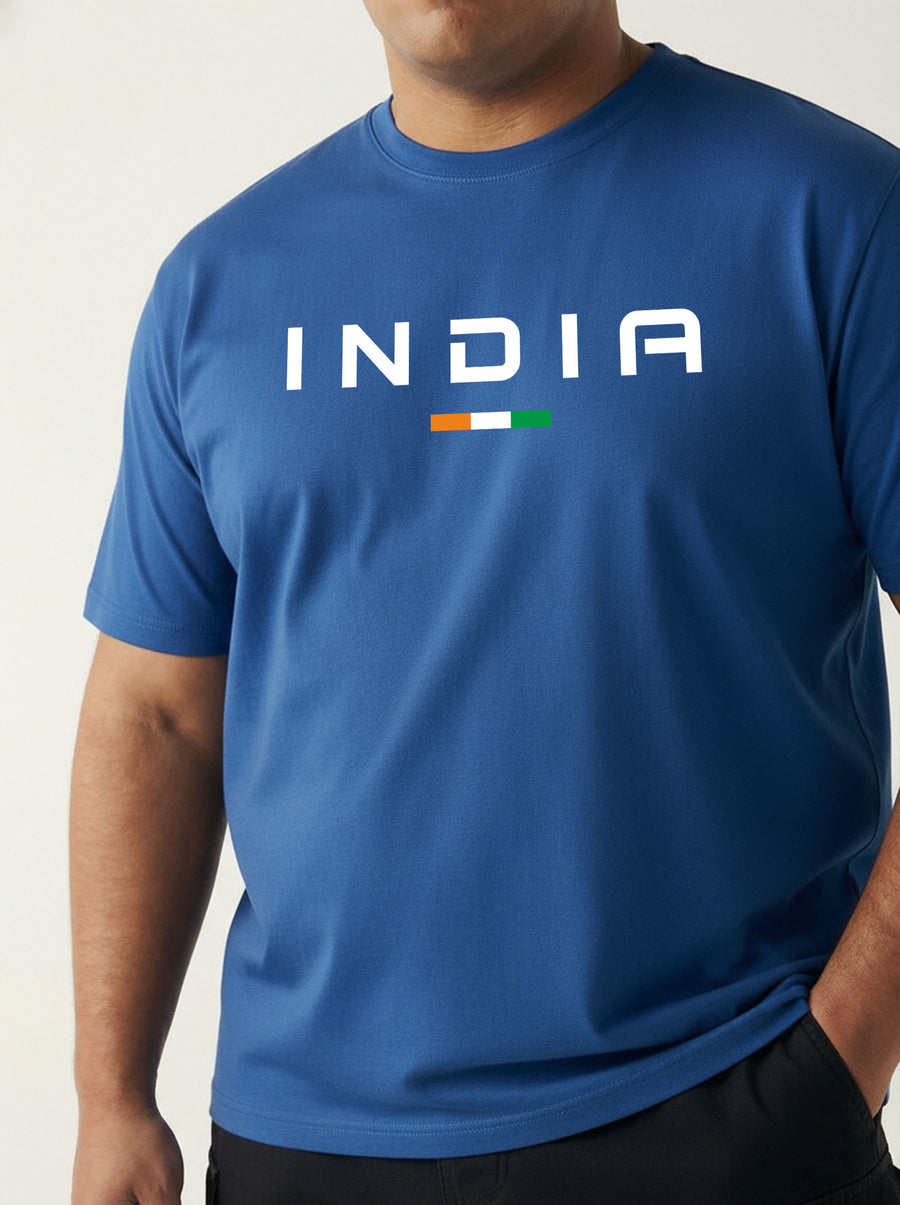 India Plus Size Men T-shirt