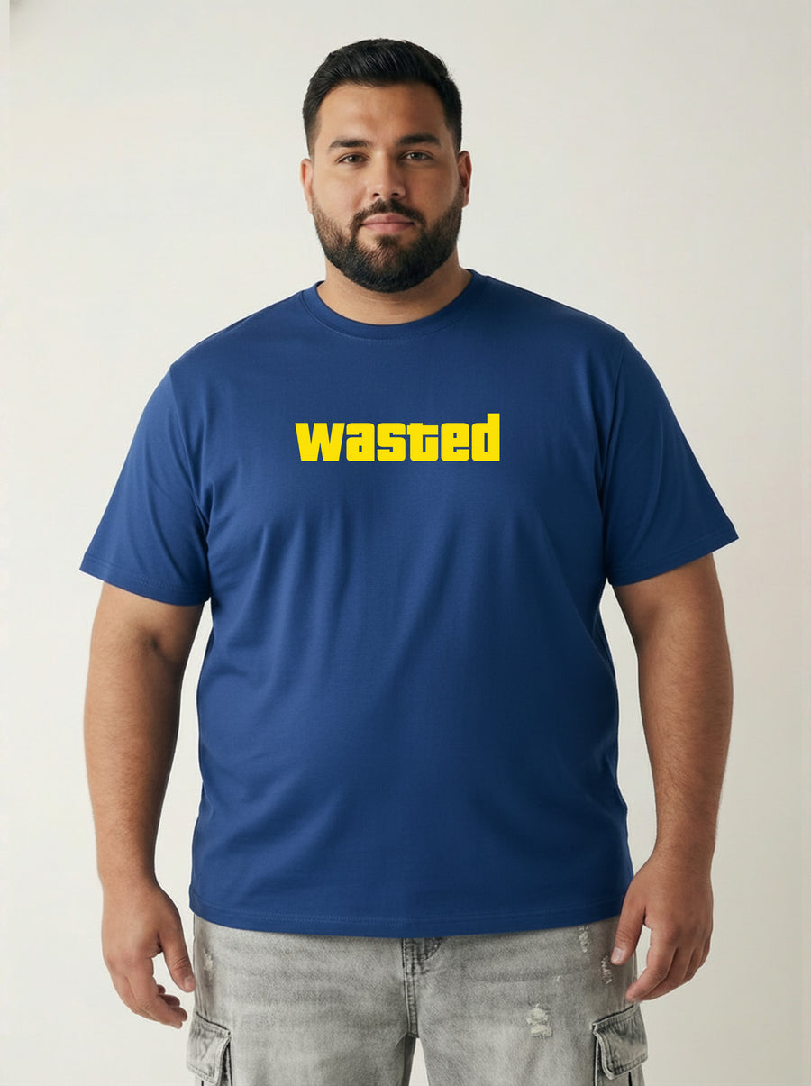 Wasted Plus Size Men T-shirt