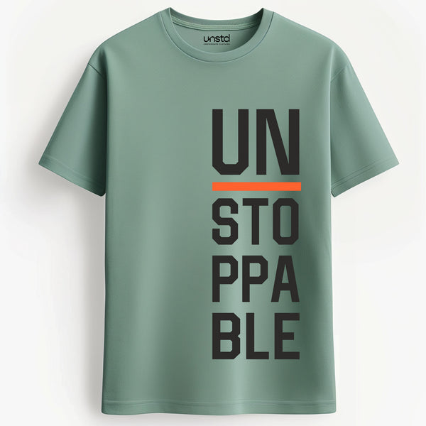 Unstoppable T-shirt in Sage green