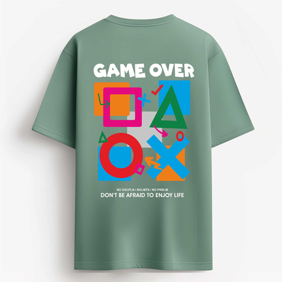 Tic Tac Game Over Plus Size T-shirt