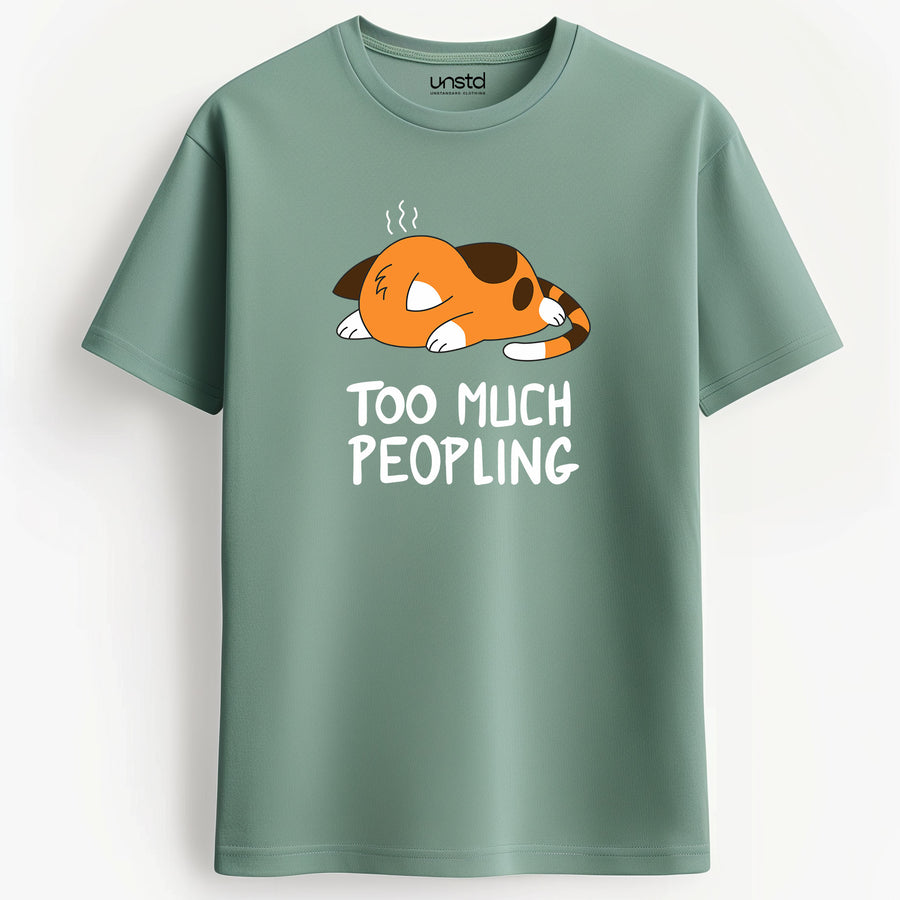 Too much peopling Plus Size T-Shirt