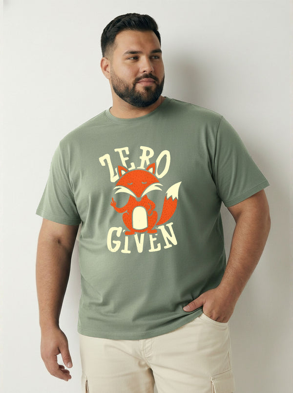 Zero Fox Given Men T-shirt in Sage Green