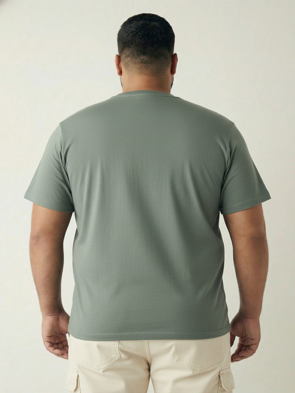 Zero Fox Given Men T-shirt in Sage Green