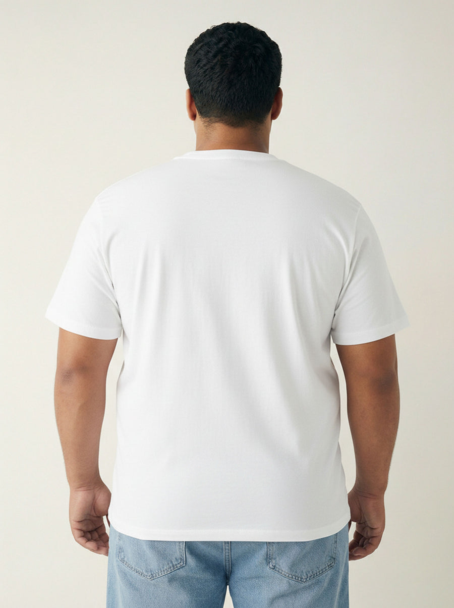 India Plus Size Men T-shirt