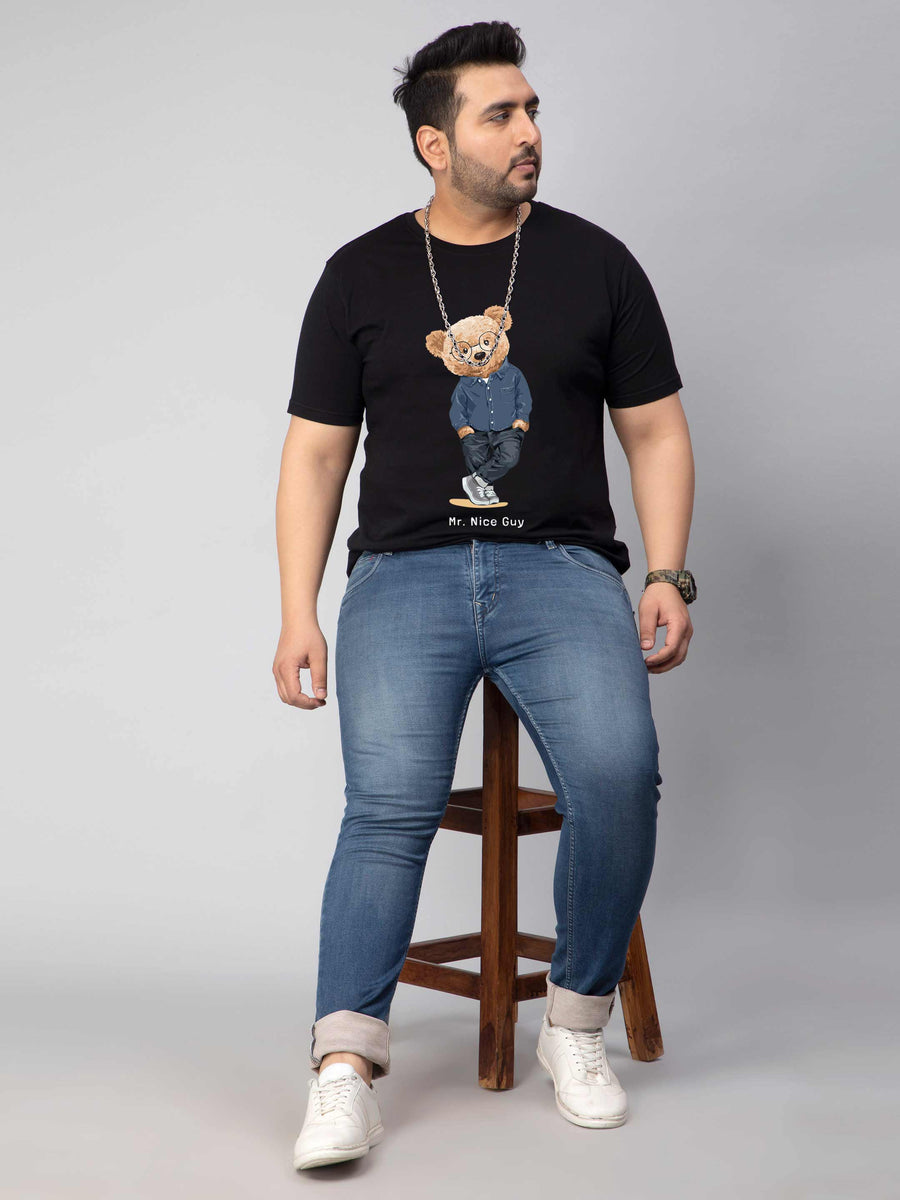 Nice Bear Plus Size T-Shirt