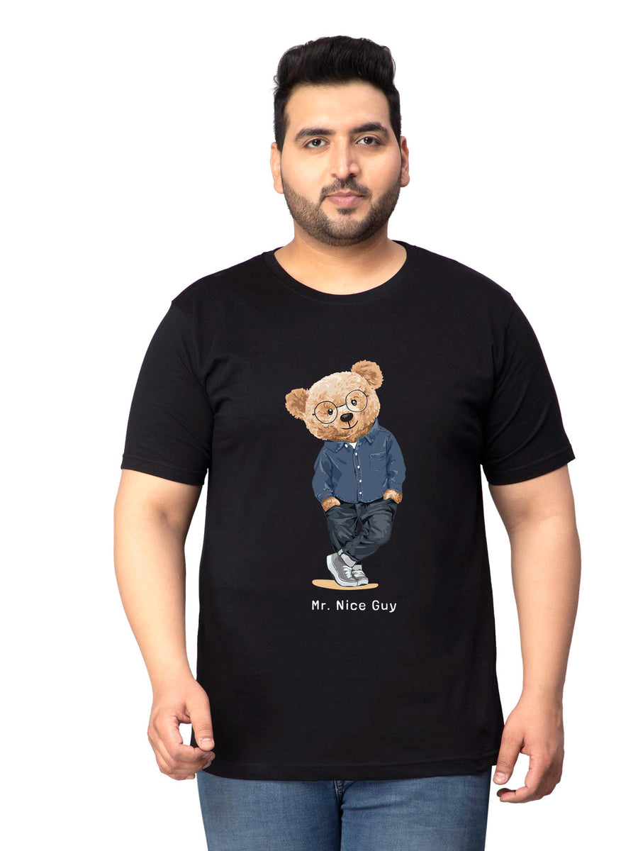 Nice Bear Plus Size T-Shirt