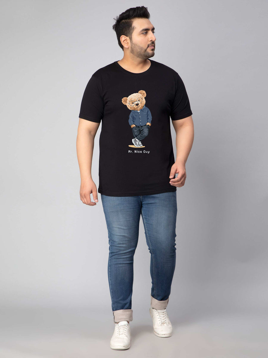 Nice Bear Plus Size T-Shirt